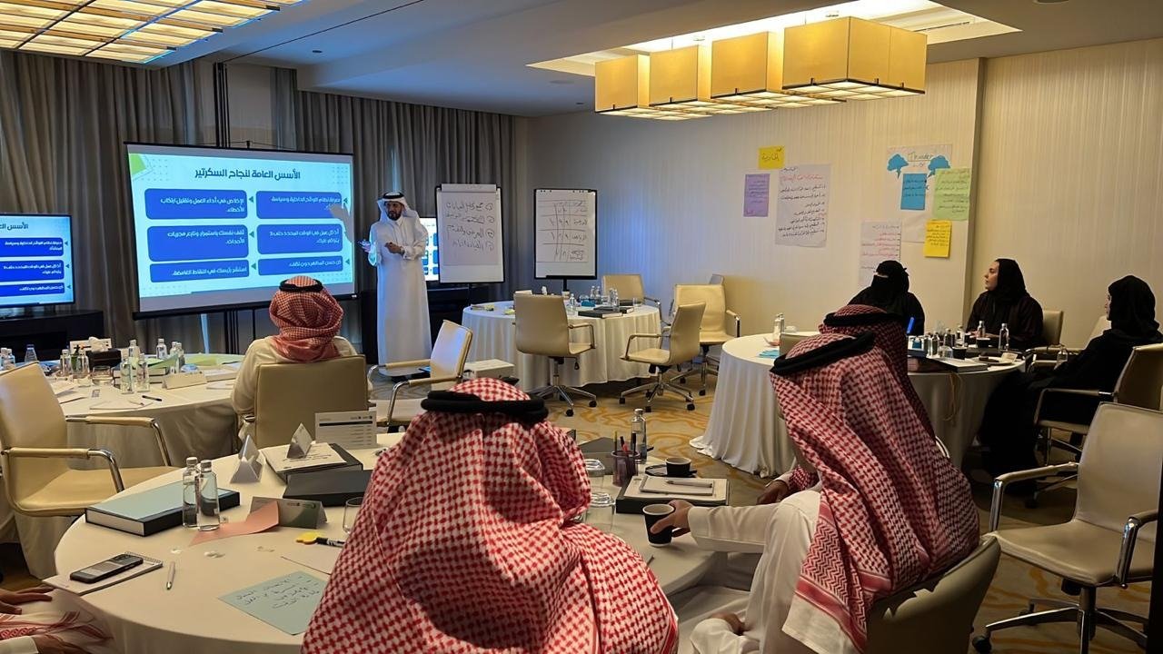 صورة من برنامج تدريبي