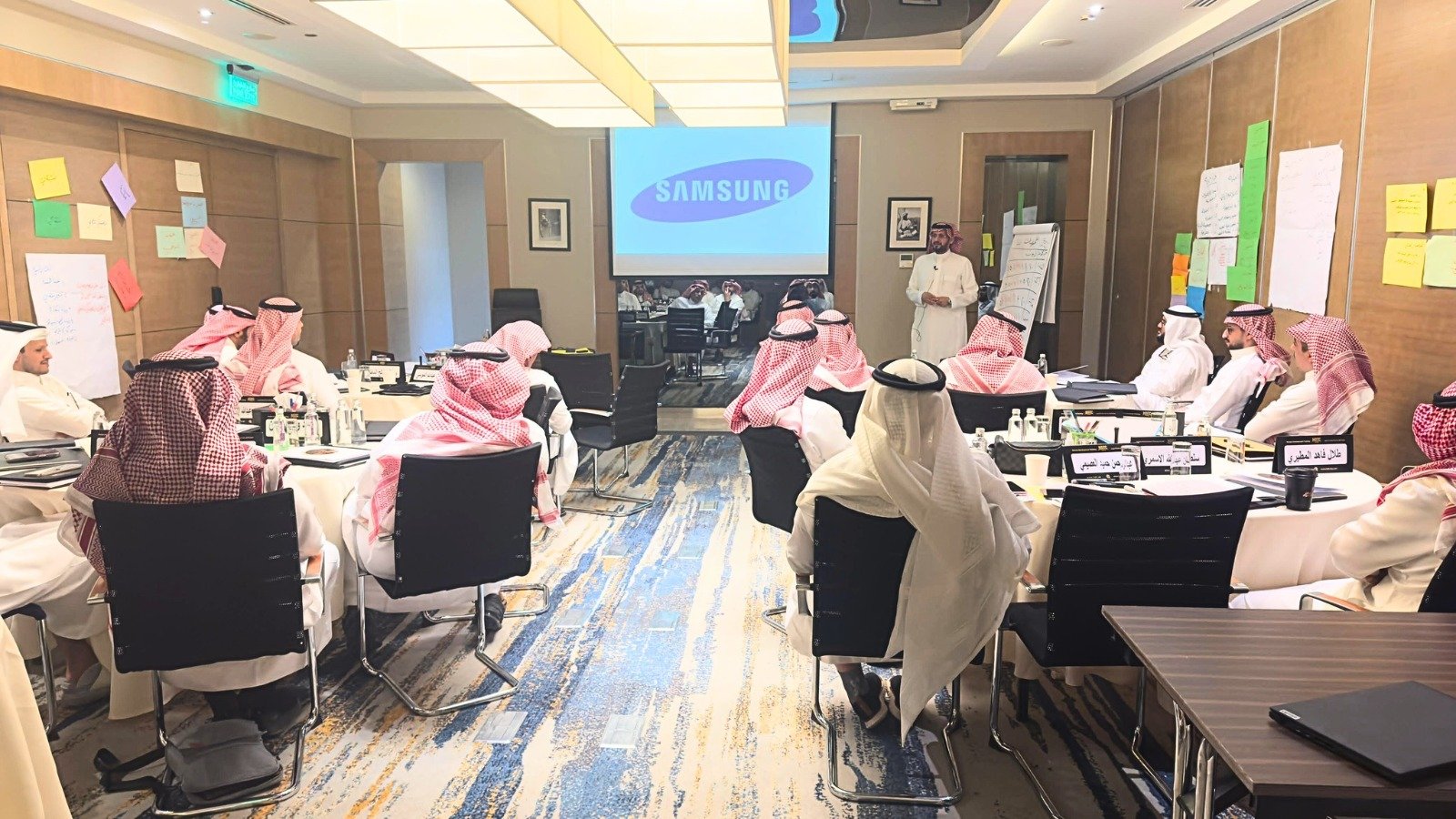 صورة من برنامج تدريبي